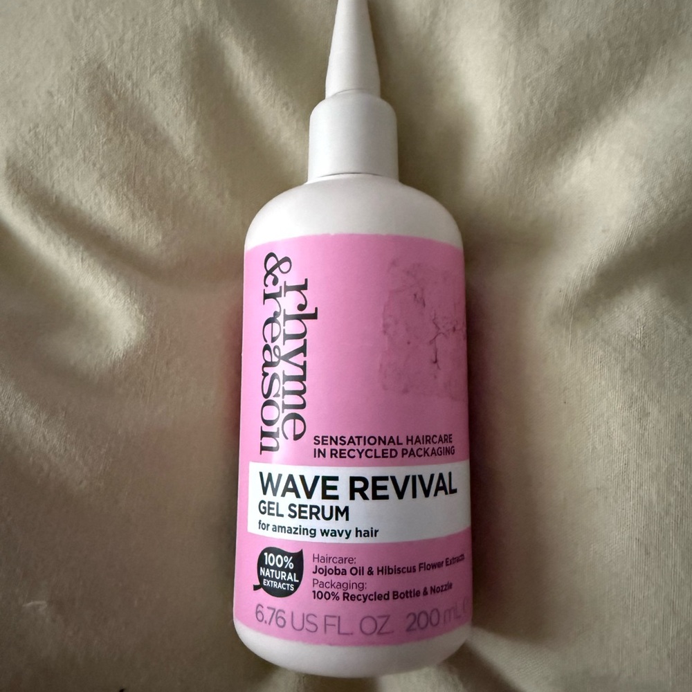 NWT Thyme & Reason Wave Revival Gel Serum 6.76 oz